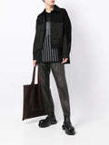 Julius panelled cropped jacket