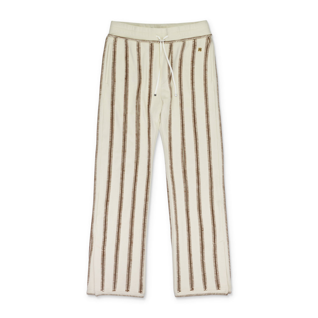 Cream Stitch Track Flare