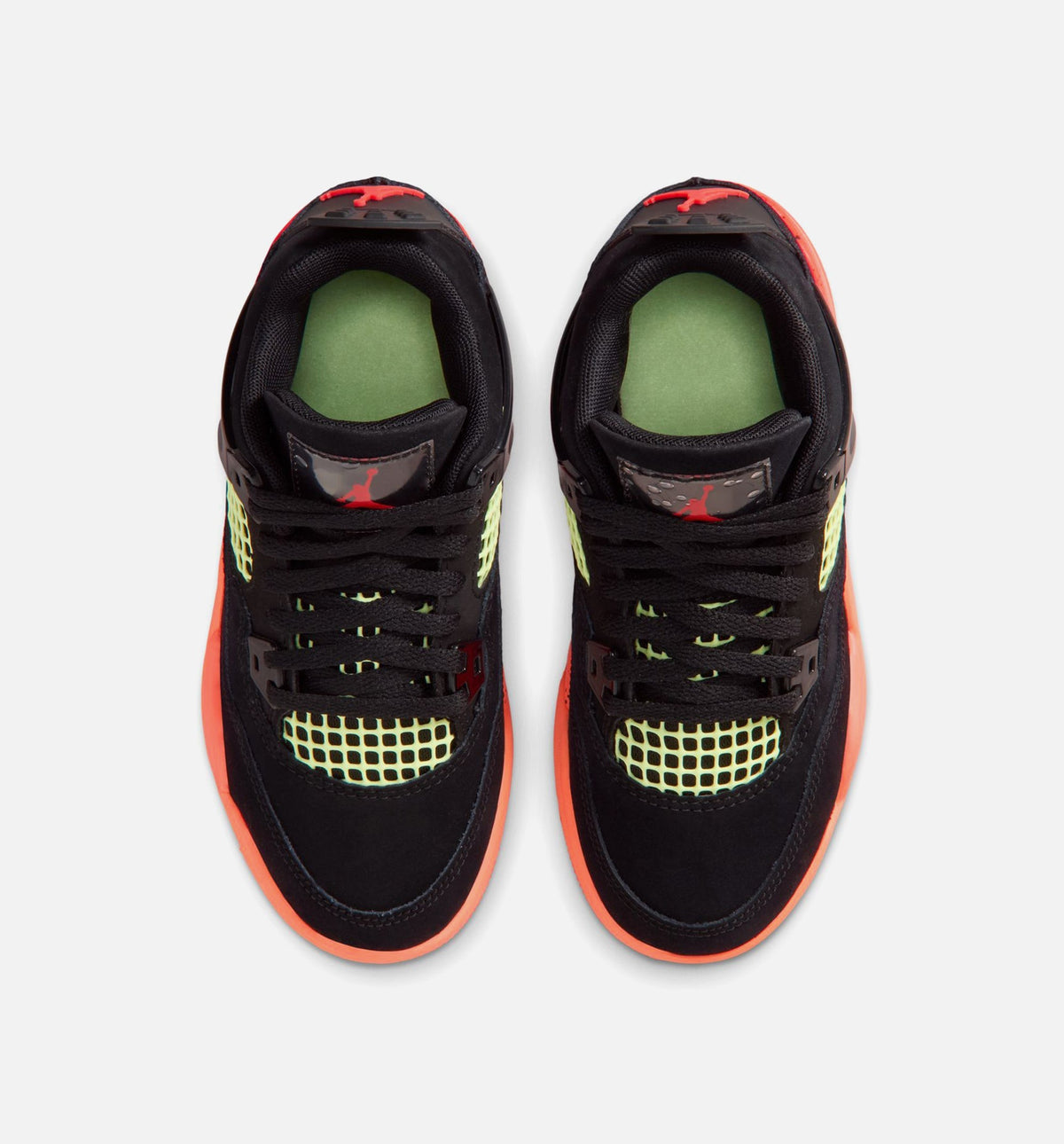 Air Jordan 4 Retro Black Infrared 23 Preschool Lifestyle Shoe – Black/Infrared 23/Bright Mango