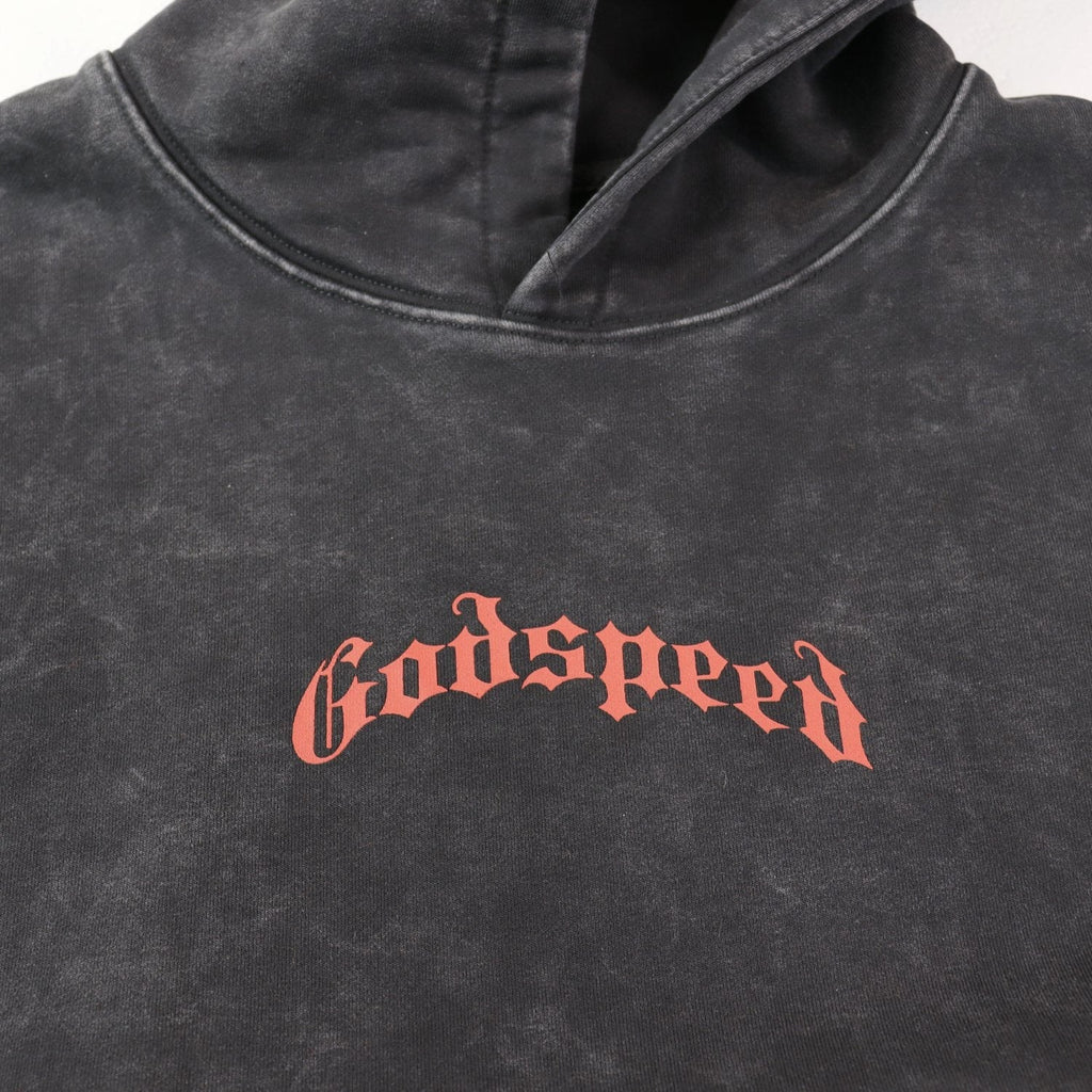 Godspeed Skull Rose Graphic Hoodie